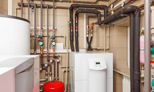 service of boiler installation